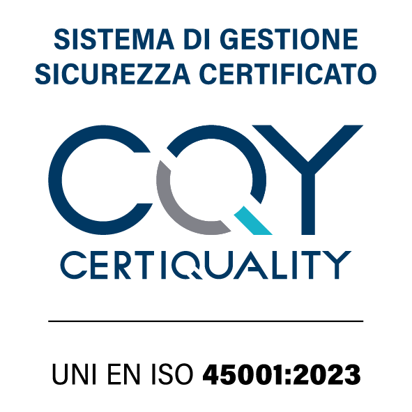 SISTEMA DI GESTIONE SICUREZZA CERTIFICATO - UNI EN ISO 45001:2023
